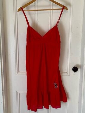 Red Sox Sundress - Touch by Alyssa Milano with Embroidered 'B' Detail